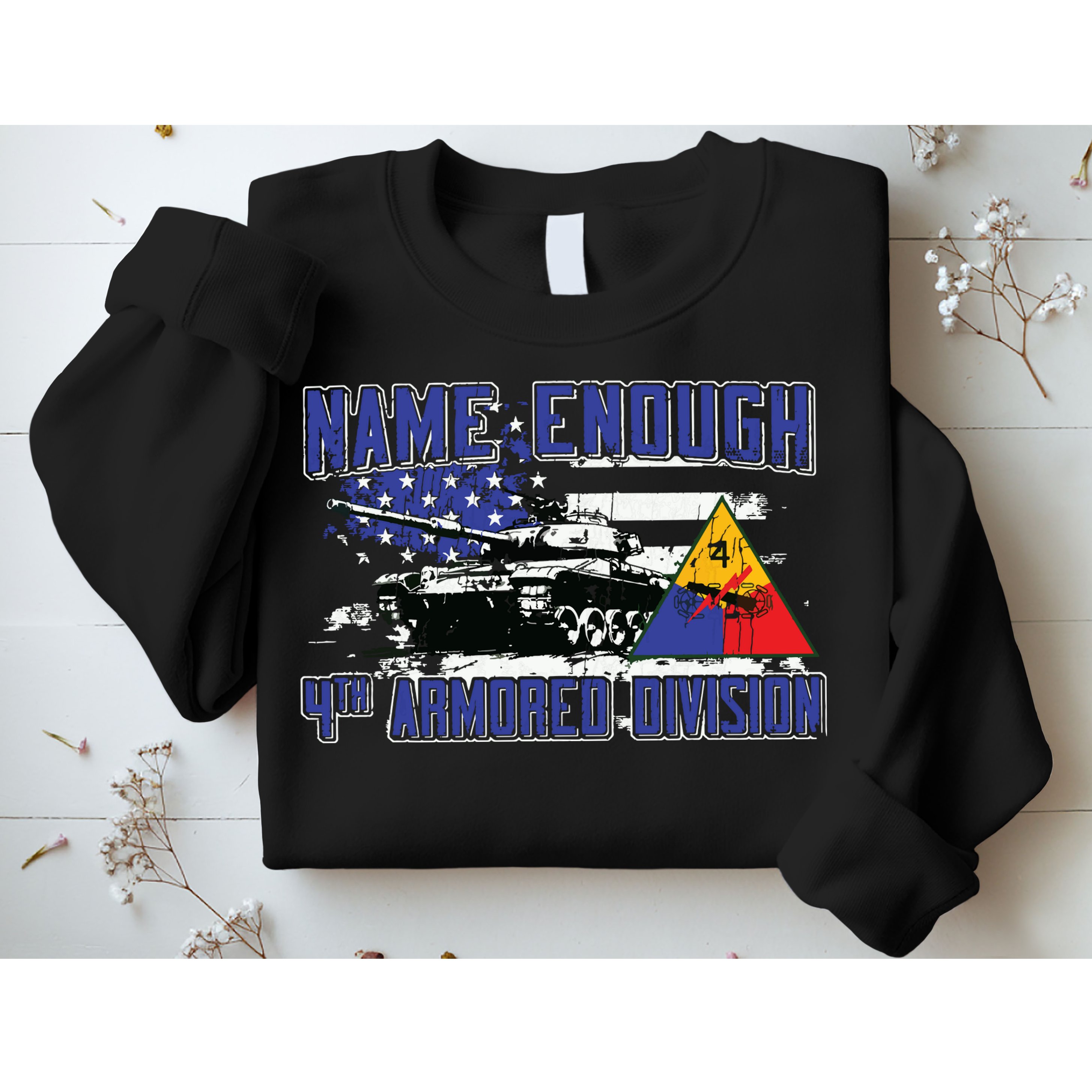 Veteran 4th Armored Division Breakthrough Vintage Gift Sweatshirt