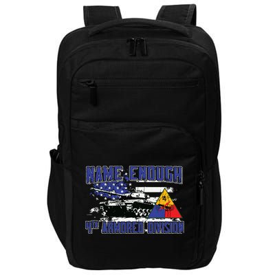 Veteran 4th Armored Division Breakthrough Vintage Gift Impact Tech Backpack