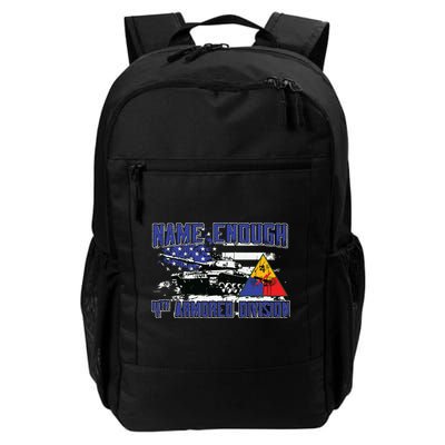 Veteran 4th Armored Division Breakthrough Vintage Gift Backpack