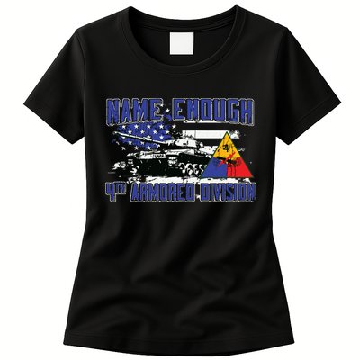 Veteran 4th Armored Division Breakthrough Vintage Gift Womens T-Shirt