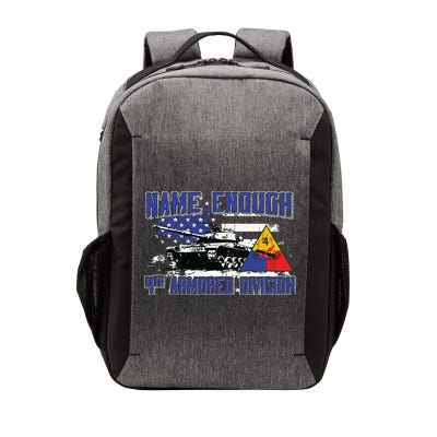 Veteran 4th Armored Division Breakthrough Vintage Gift Vector Backpack
