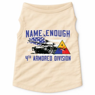 Veteran 4th Armored Division Breakthrough Vintage Gift Doggie Tank