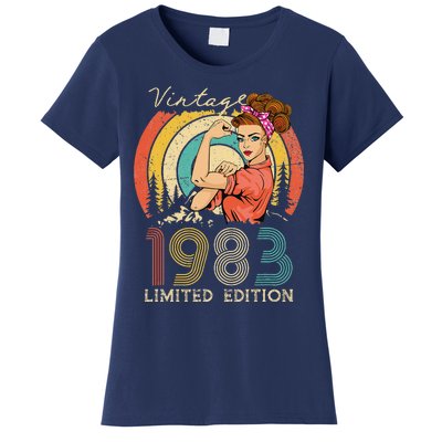 Vintage 40th Birthday Gift Ideas For Women, Best Of 1983 Women's T-Shirt