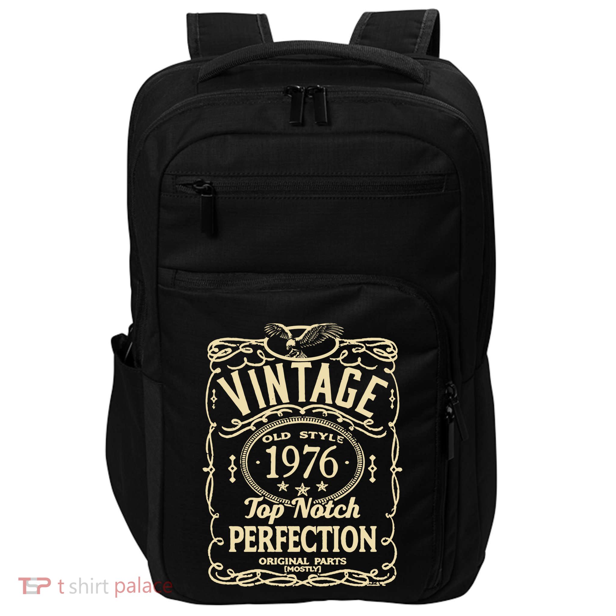 Vintage 47th Birthday top notch 1976 Impact Tech Backpack
