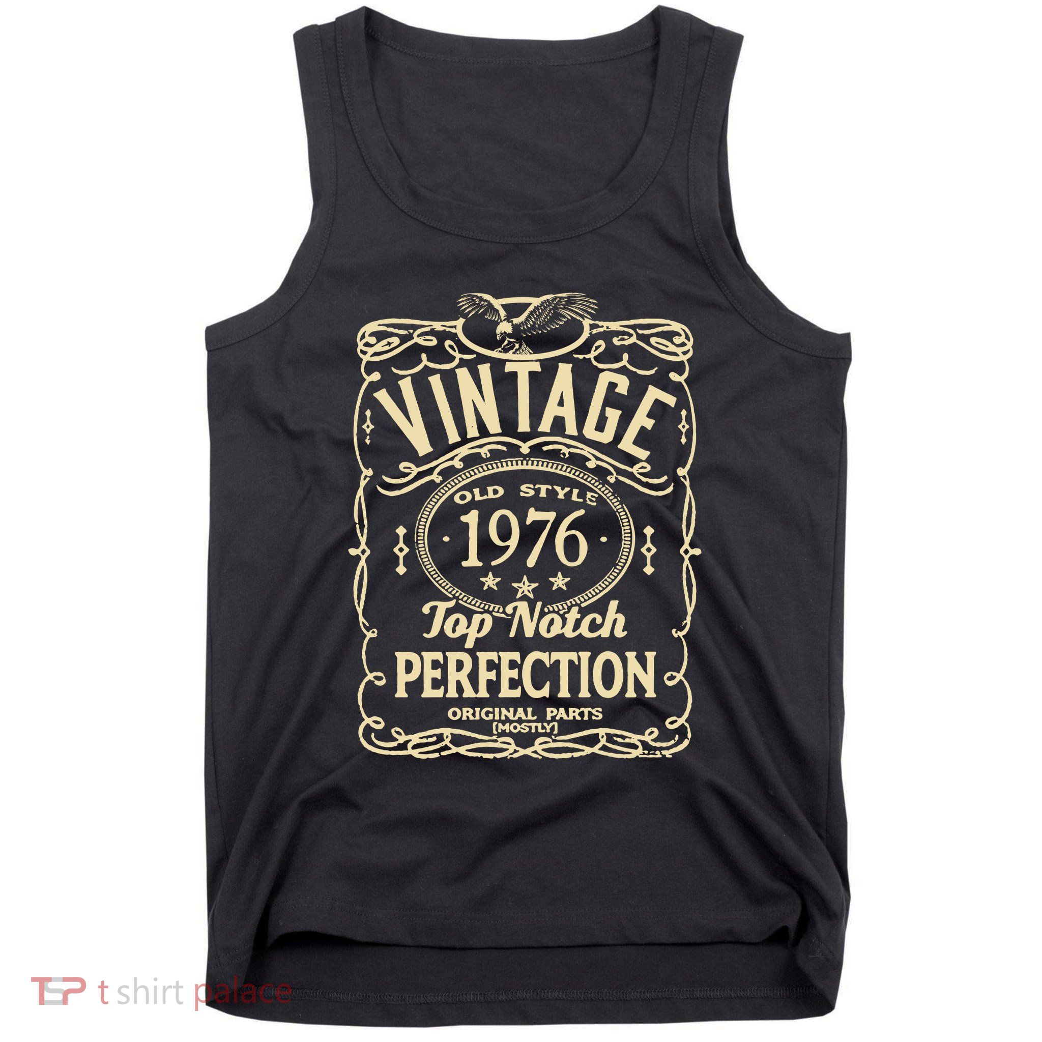 Vintage 47th Birthday top notch 1976 Tank Top