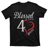 Vintage 40th Birthday Blessed By God, Happy Birthday Gift T-Shirt