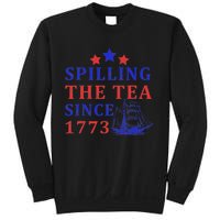 Vintage 4Th July Spilling the Tea Since 1773 Fourth of July Sweatshirt