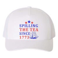 Vintage 4Th July Spilling The Tea Since 1773 Fourth Of July Yupoong Adult 5-Panel Trucker Hat