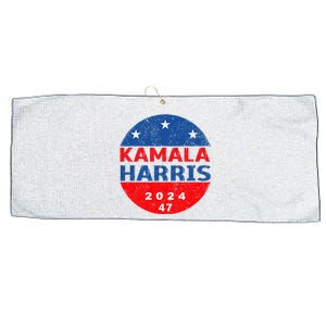 Vote 47 Kamala Harris 2024 President America Election Design Large Microfiber Waffle Golf Towel