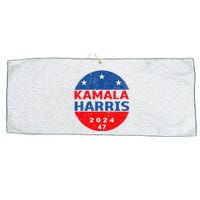 Vote 47 Kamala Harris 2024 President America Election Design Large Microfiber Waffle Golf Towel