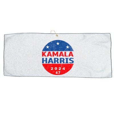 Vote 47 Kamala Harris 2024 President America Election Design Large Microfiber Waffle Golf Towel