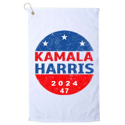 Vote 47 Kamala Harris 2024 President America Election Design Platinum Collection Golf Towel