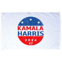 Vote 47 Kamala Harris 2024 President America Election Design Microfiber Hand Towel