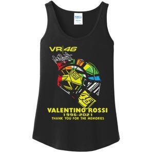 Vr 46 Valentino Rossi 19962021 Thank You For The Memories Ladies Essential Tank