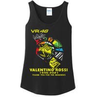 Vr 46 Valentino Rossi 19962021 Thank You For The Memories Ladies Essential Tank