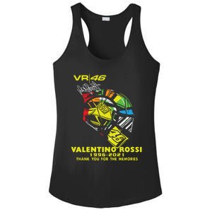 Vr 46 Valentino Rossi 19962021 Thank You For The Memories Ladies PosiCharge Competitor Racerback Tank