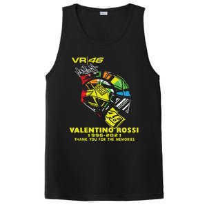 Vr 46 Valentino Rossi 19962021 Thank You For The Memories PosiCharge Competitor Tank