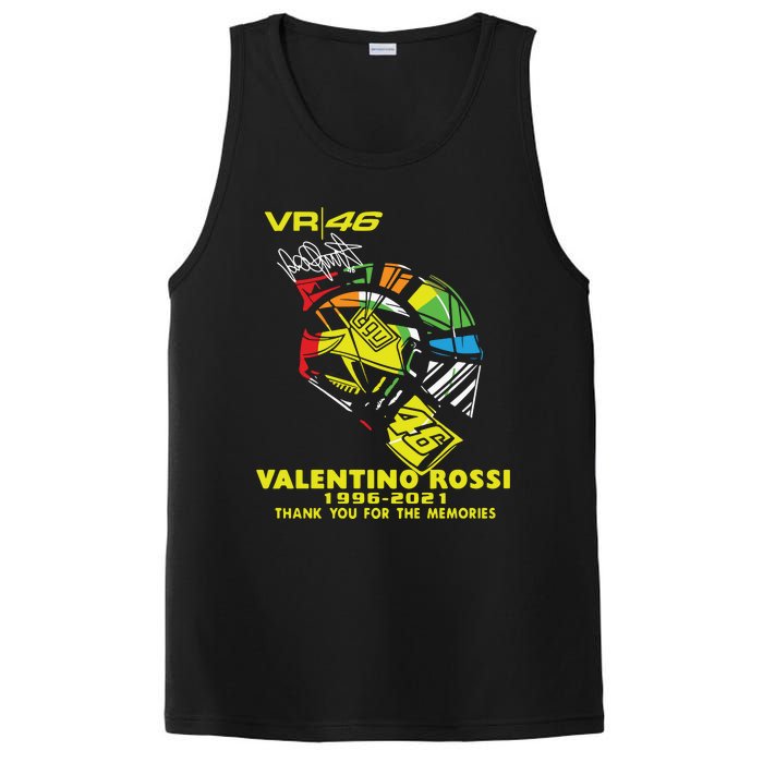 Vr 46 Valentino Rossi 19962021 Thank You For The Memories PosiCharge Competitor Tank