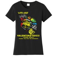 Vr 46 Valentino Rossi 19962021 Thank You For The Memories Women's T-Shirt