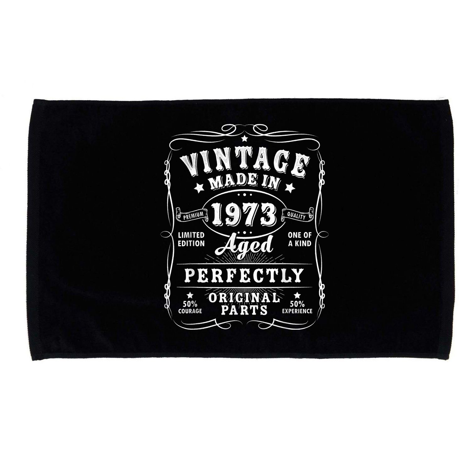 Vintage 50th Birthday Decorations M.e.n.s Funny 1973 50 Birthday Microfiber Hand Towel