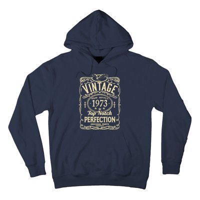 Vintage 50th Birthday top notch 1973 Hoodie