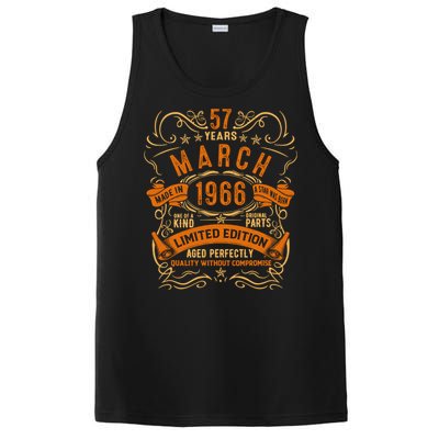 Vintage 57th Birthday March 1966 Birthday PosiCharge Competitor Tank