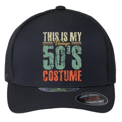 Vintage 50s Costume 50's Outfit 1950s Fashion 50 Theme Party Flexfit Unipanel Trucker Cap