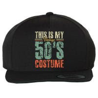 Vintage 50s Costume 50's Outfit 1950s Fashion 50 Theme Party Wool Snapback Cap