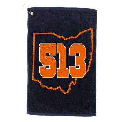 Vintage 513 Cincinnati Ohio Golf Towel