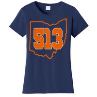 Vintage 513 Cincinnati Ohio Women's T-Shirt