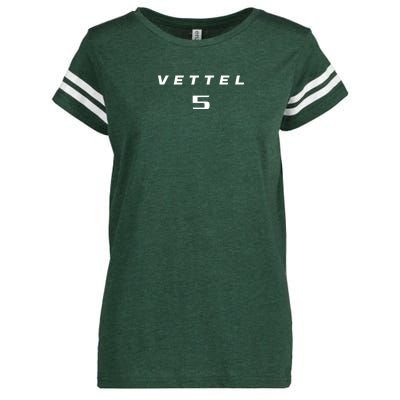 Vettel 5 Enza Ladies Jersey Football T-Shirt