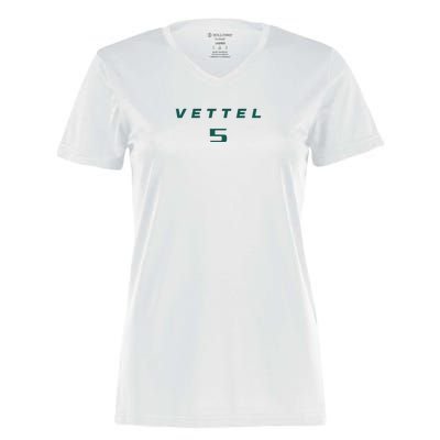 Vettel 5 Women's Momentum V-Neck T-Shirt