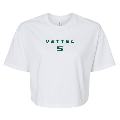 Vettel 5 Bella+Canvas Jersey Crop Tee