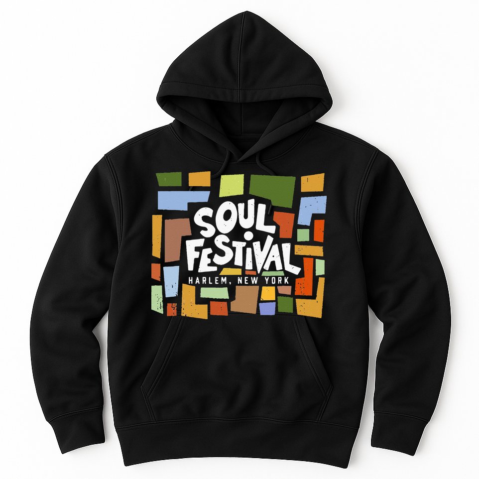 Vintage '60s 70s Summer of Harlem Soul Cultural Festival Hoodie