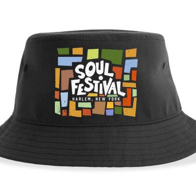 Vintage '60s 70s Summer of Harlem Soul Cultural Festival Sustainable Bucket Hat