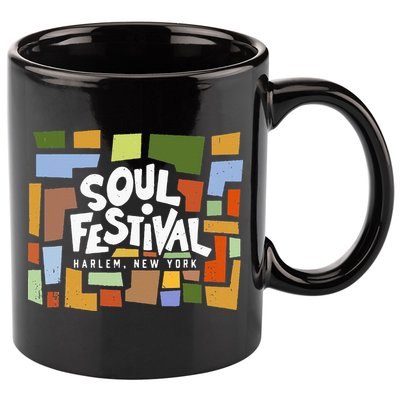 Vintage '60s 70s Summer of Harlem Soul Cultural Festival 11oz C Handle Ceramic Mug