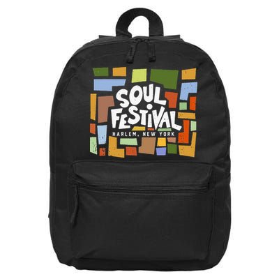 Vintage '60s 70s Summer of Harlem Soul Cultural Festival 16 in Basic Backpack