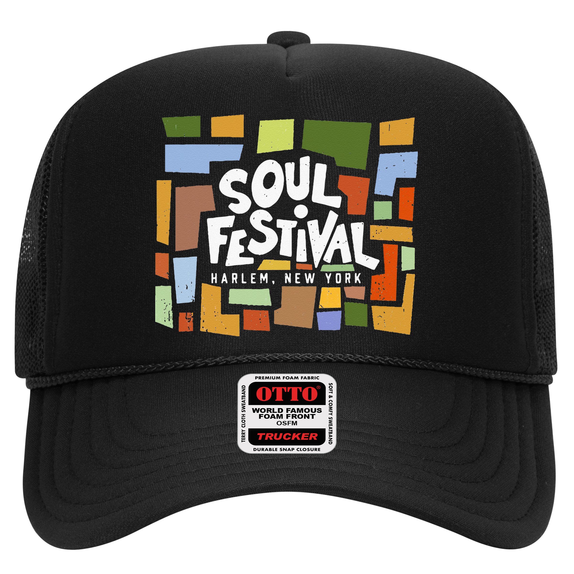 Vintage '60s 70s Summer of Harlem Soul Cultural Festival Hat