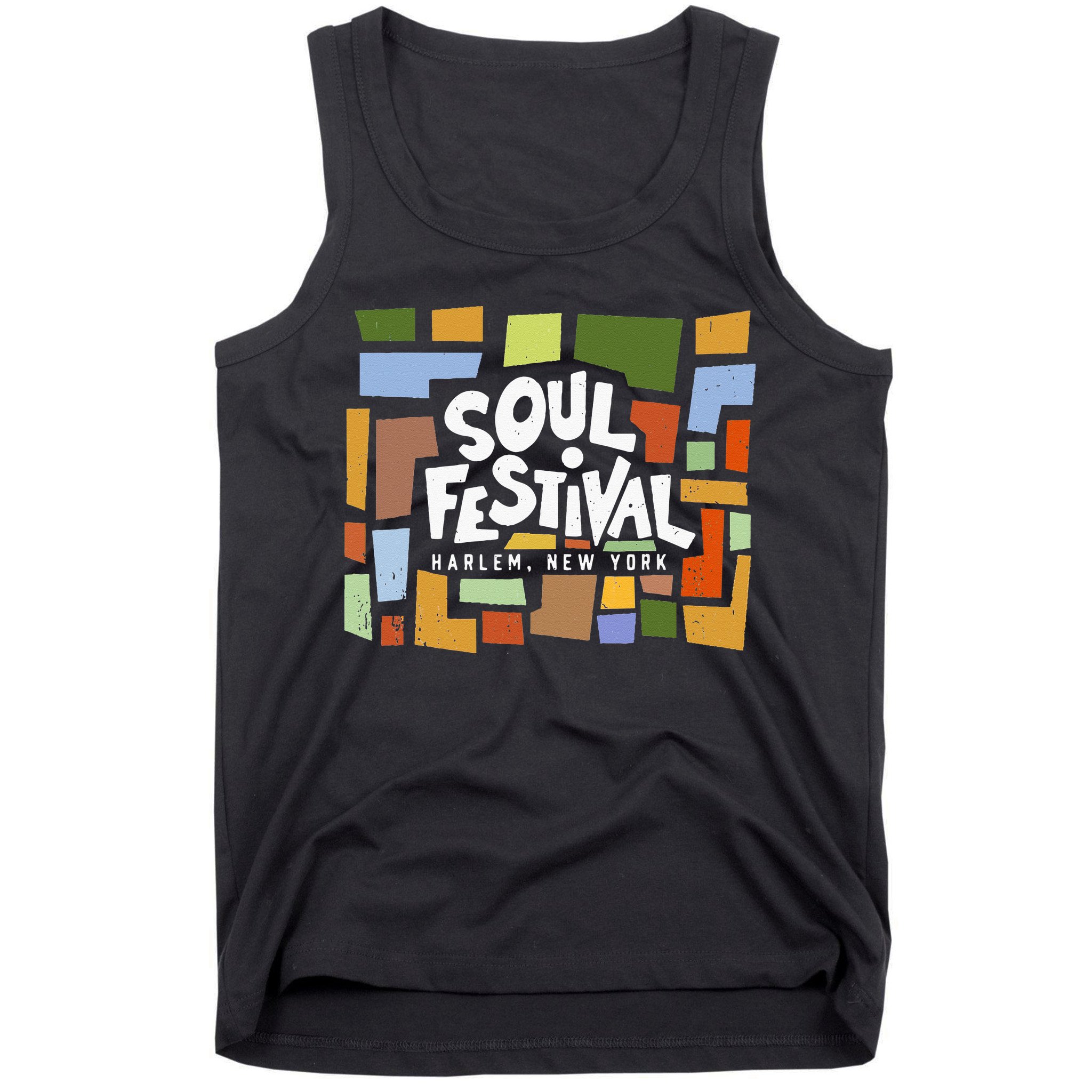 Vintage '60s 70s Summer of Harlem Soul Cultural Festival Tank Top