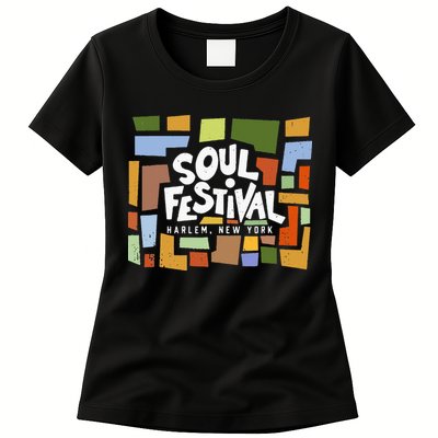 Vintage '60s 70s Summer of Harlem Soul Cultural Festival Womens T-Shirt