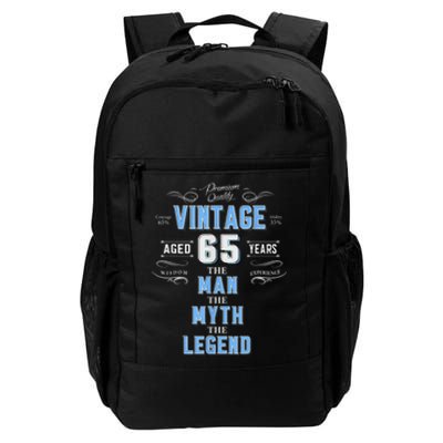  Vintage 65th birthday tshirt for him aged 65 years old tee Daily Commute Backpack