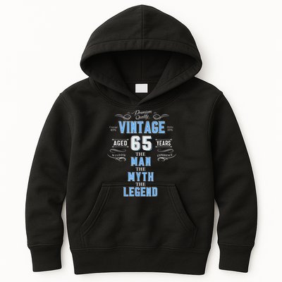  Vintage 65th birthday tshirt for him aged 65 years old tee Kids Hoodie