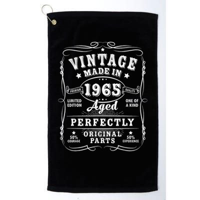 Vintage 60 Birthday Decorations 60yr 1965 60th Birthday Golf Towel
