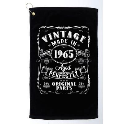 Vintage 60th Birthday Decorations 1965 60 Birthday Golf Towel