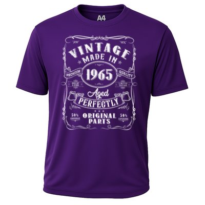 Vintage 60th Birthday Decorations 1965 60 Birthday Cooling Performance Crew T-Shirt