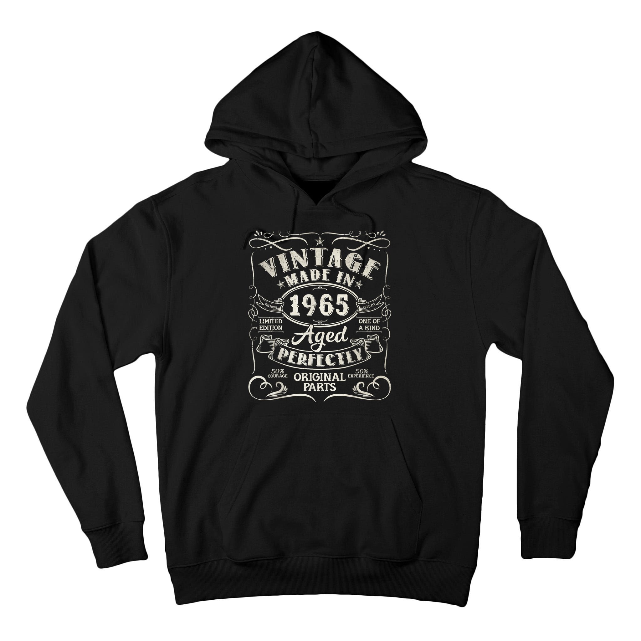 Vintage 60th Birthday Decorations 1965 60 Birthday Tall Hoodie