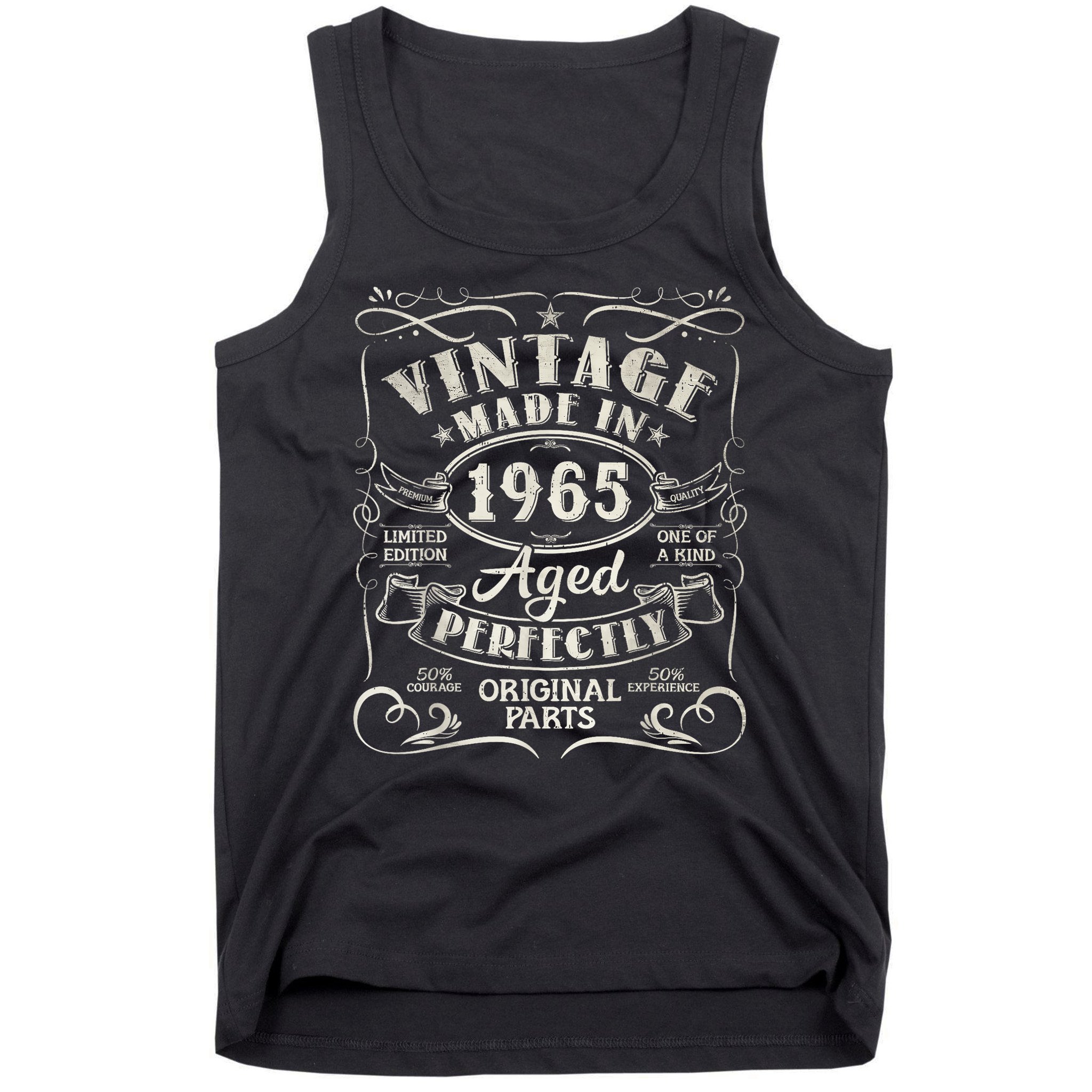 Vintage 60th Birthday Decorations 1965 60 Birthday Tank Top