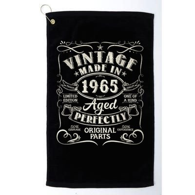 Vintage 60th Birthday Decorations 1965 60 Birthday Golf Towel
