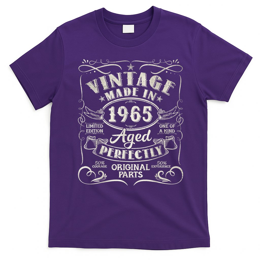 Vintage 60th Birthday Decorations 1965 60 Birthday T-Shirt