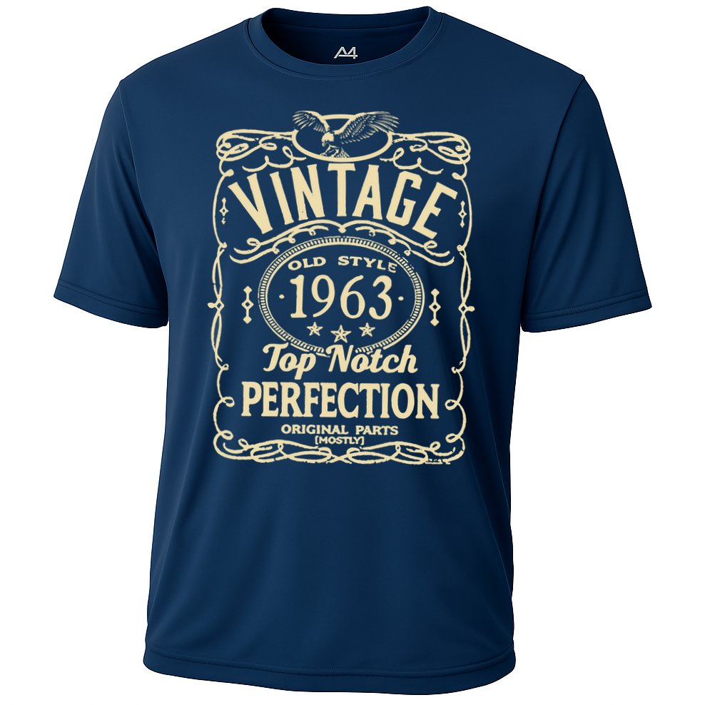 Vintage 60th Birthday top notch 1963 Cooling Performance Crew T-Shirt